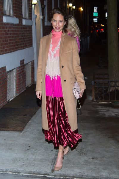 Image: Christy Turlington at the 2017 Valentino Show