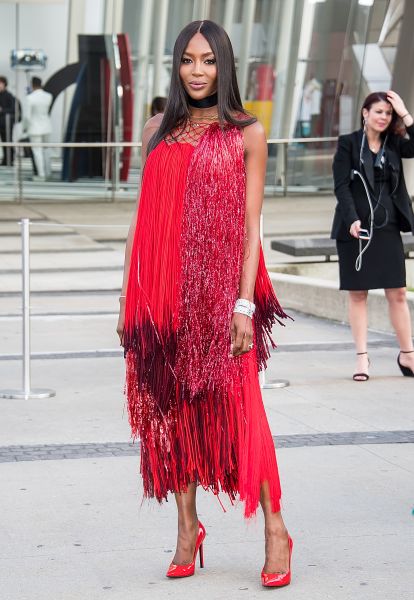 Image: Naomi Campbell attending the 2018 CFDA Fashion Awards