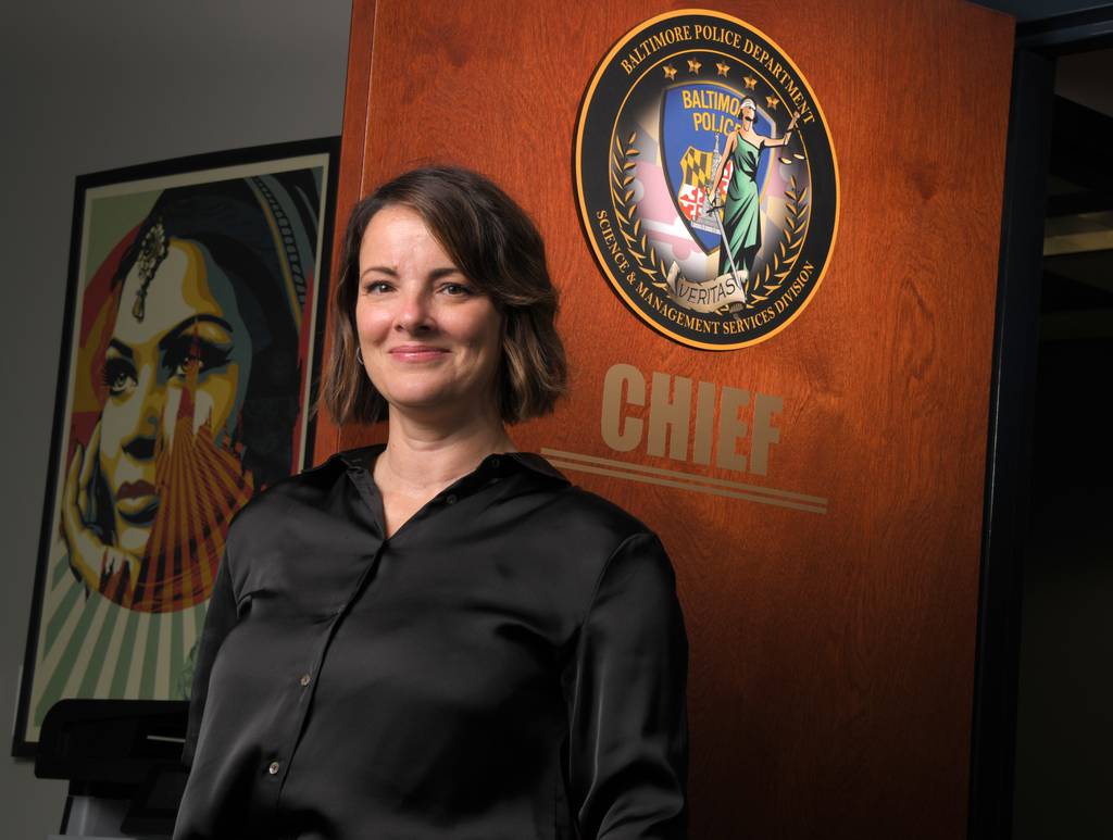 Rana DellaRocco, Chief of the Forensic Science and Evidence Services Division, Baltimore Police Department.