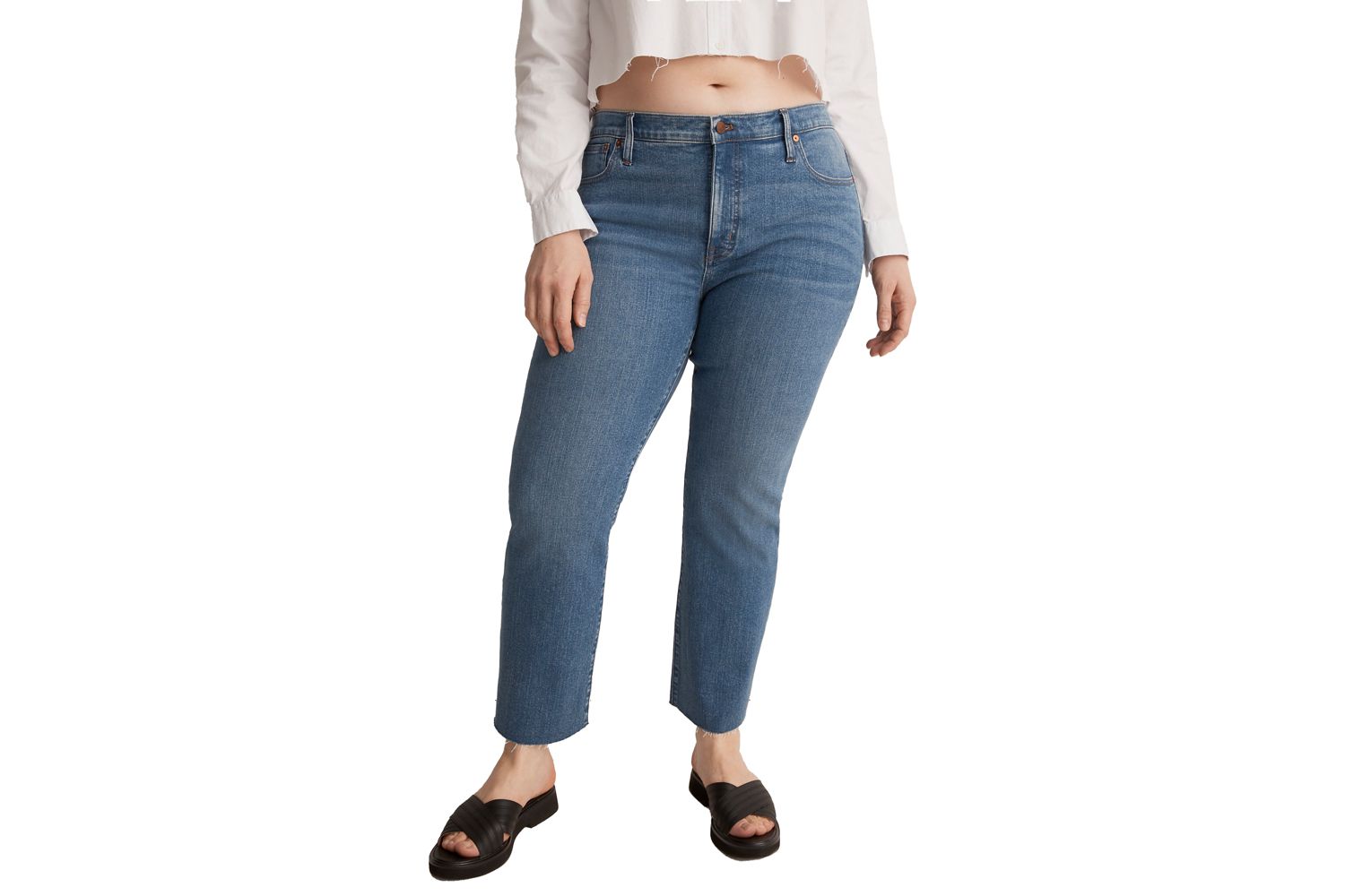 Madewell Kick Out Crop Jeans