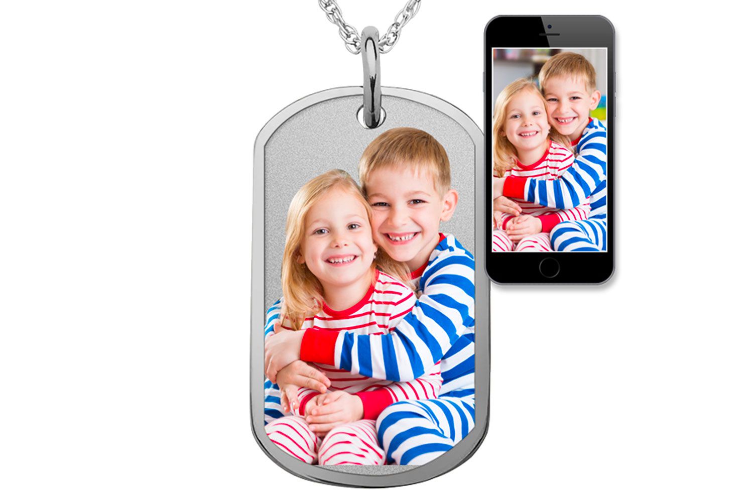 PicturesOnGold Photo Engraved Dog Tag 