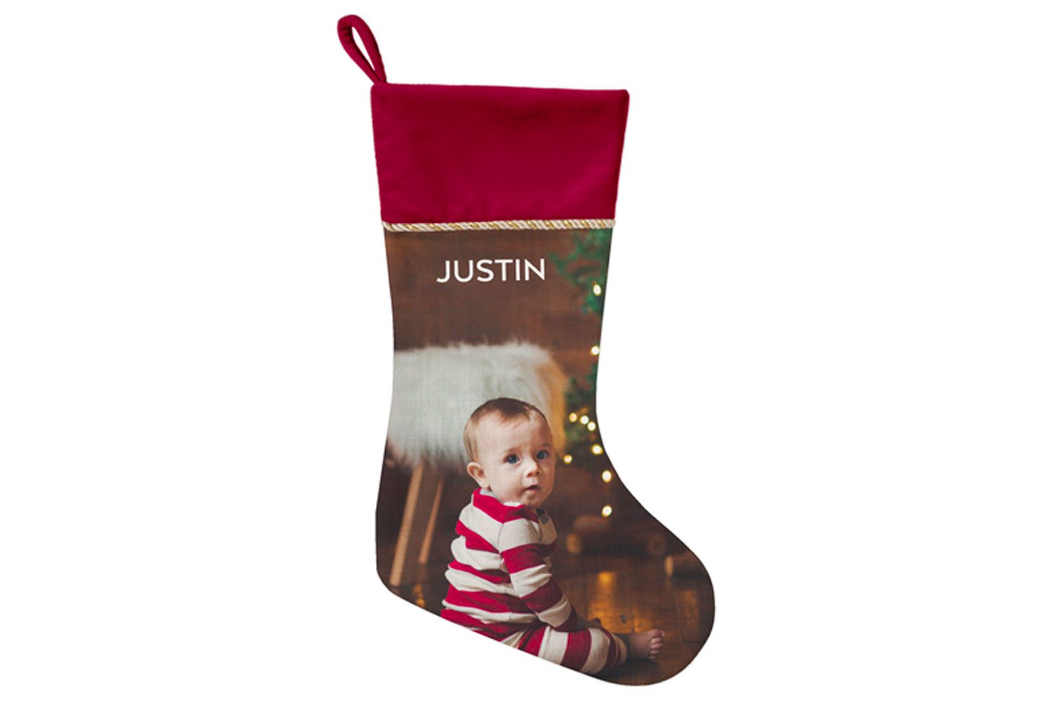 Shutterfly Photo Gallery Christmas Stocking