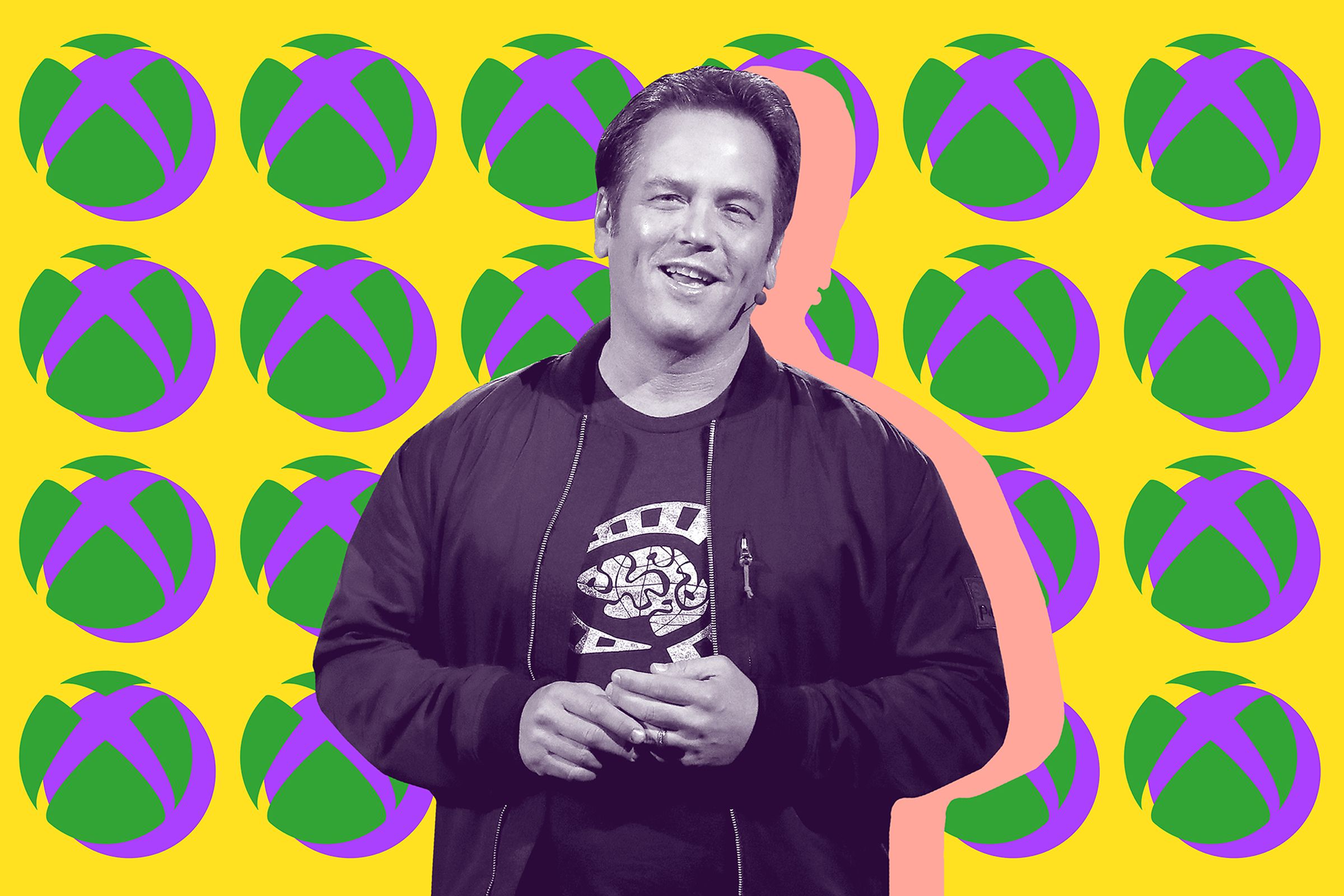 Illustration of Phil Spencer