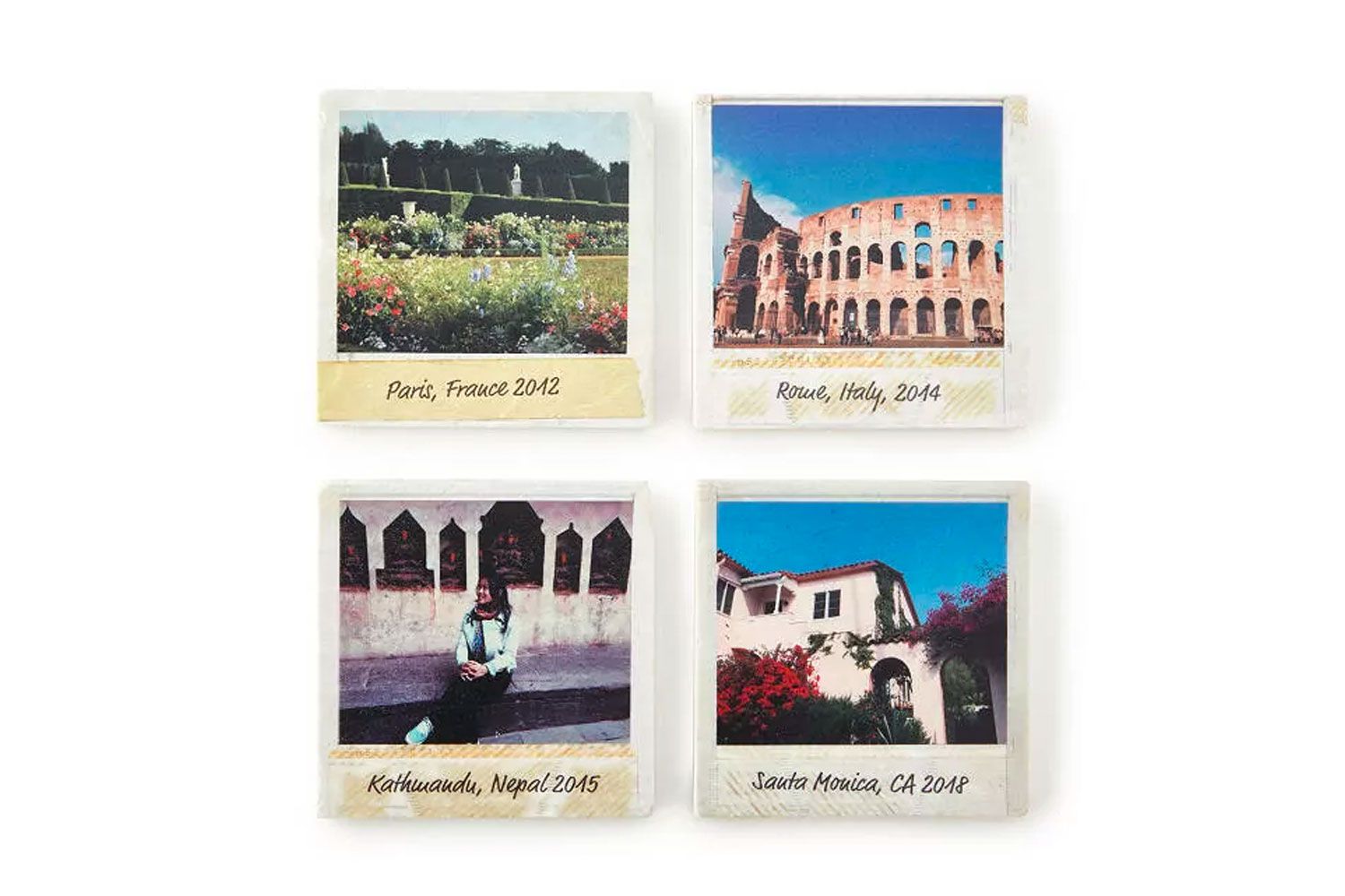 Uncommon Goods Custom Travel Photo Coasters