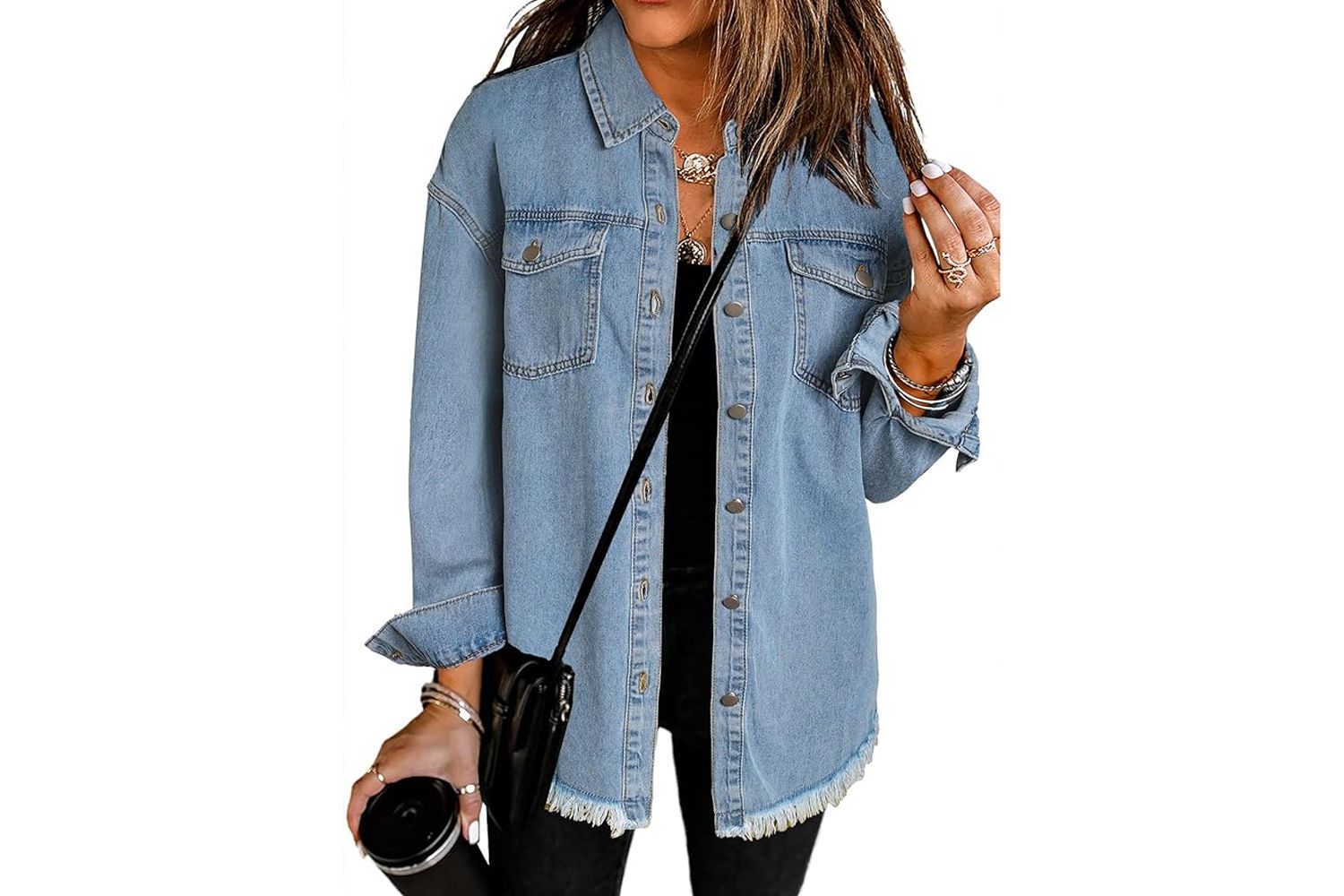 ââDokotoo Oversized Denim Jacket