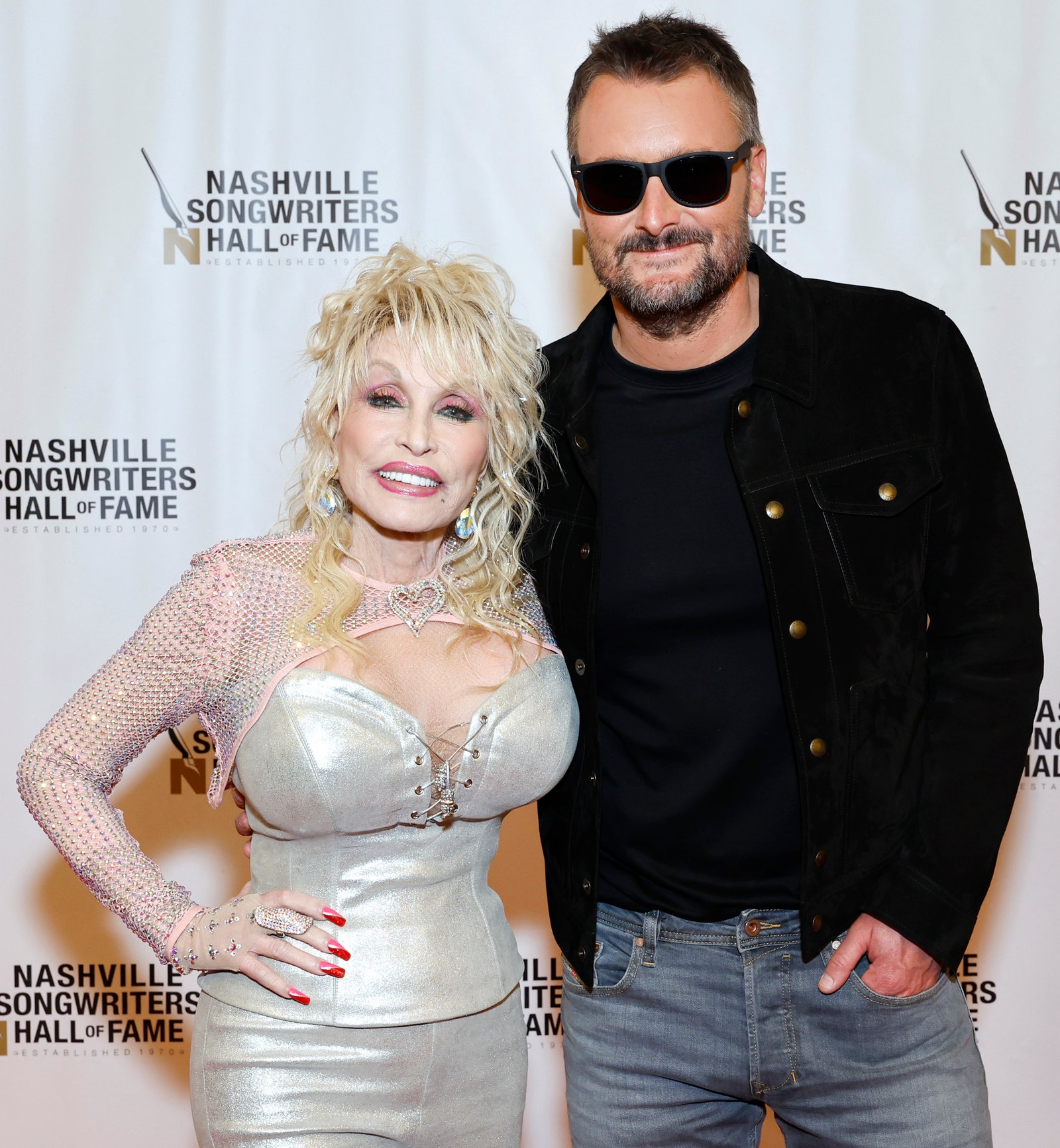 Dolly Parton and Eric Church