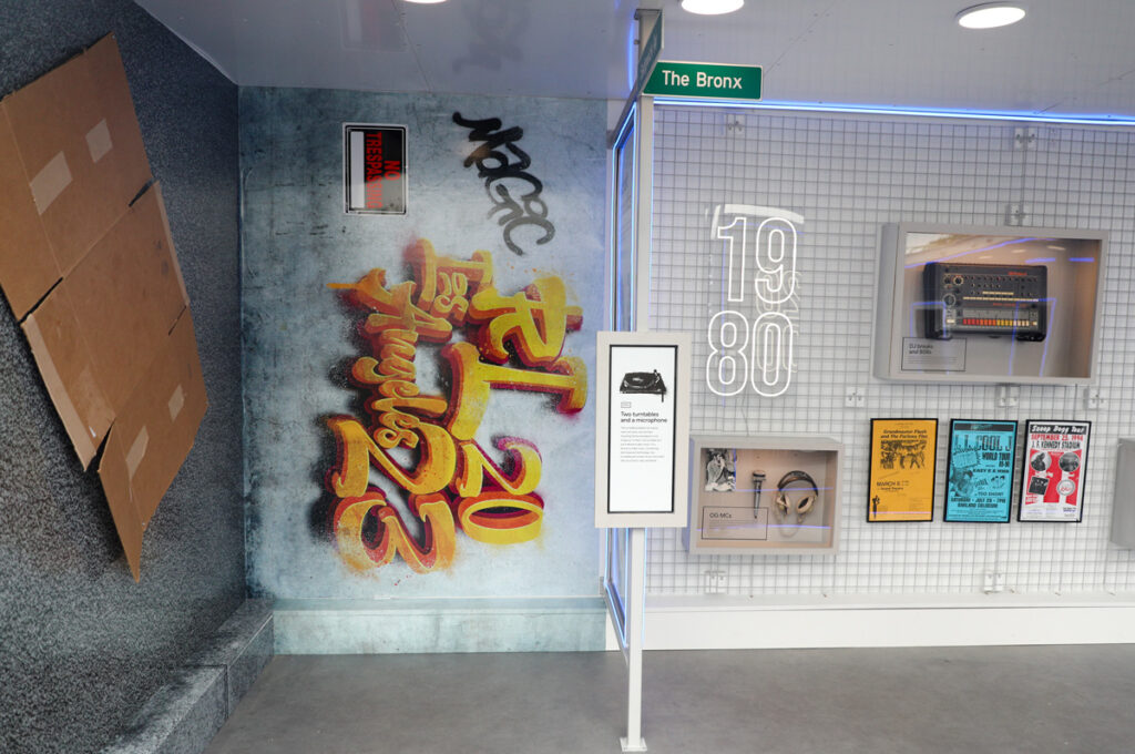 Google Pixel partnered with Mass Appeal to bring artifacts from the Universal Hip Hop Museum to festivalgoers this summer as part of a traveling immersive activation.