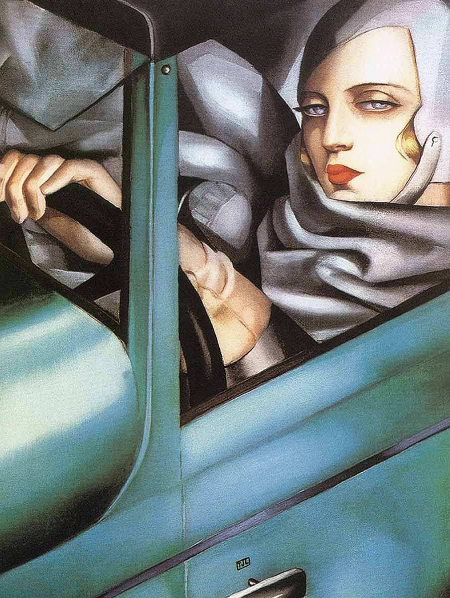 lempicka self portrait painting