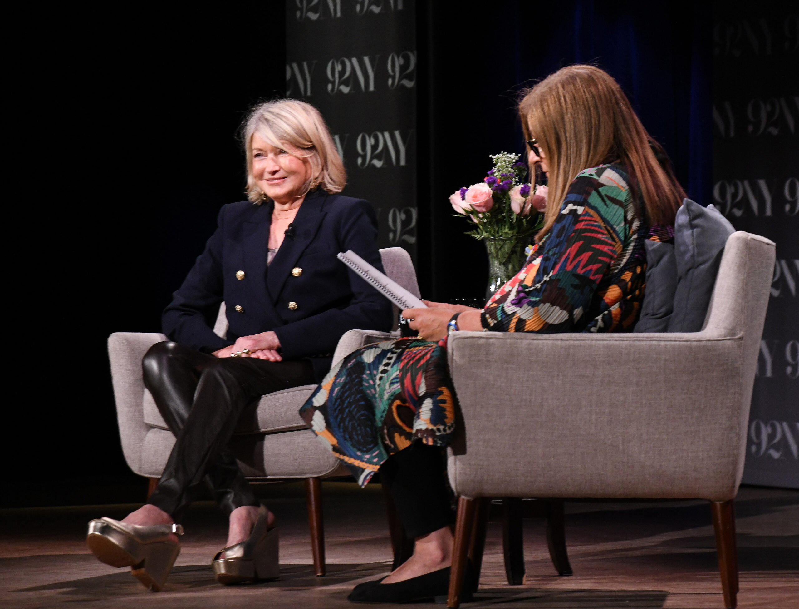 Martha participated in the Fashion Icons series with Fern Mallis