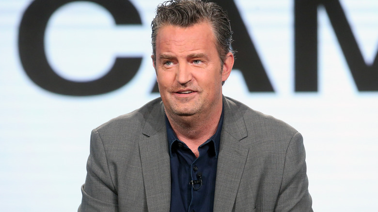 Matthew Perry smiling 