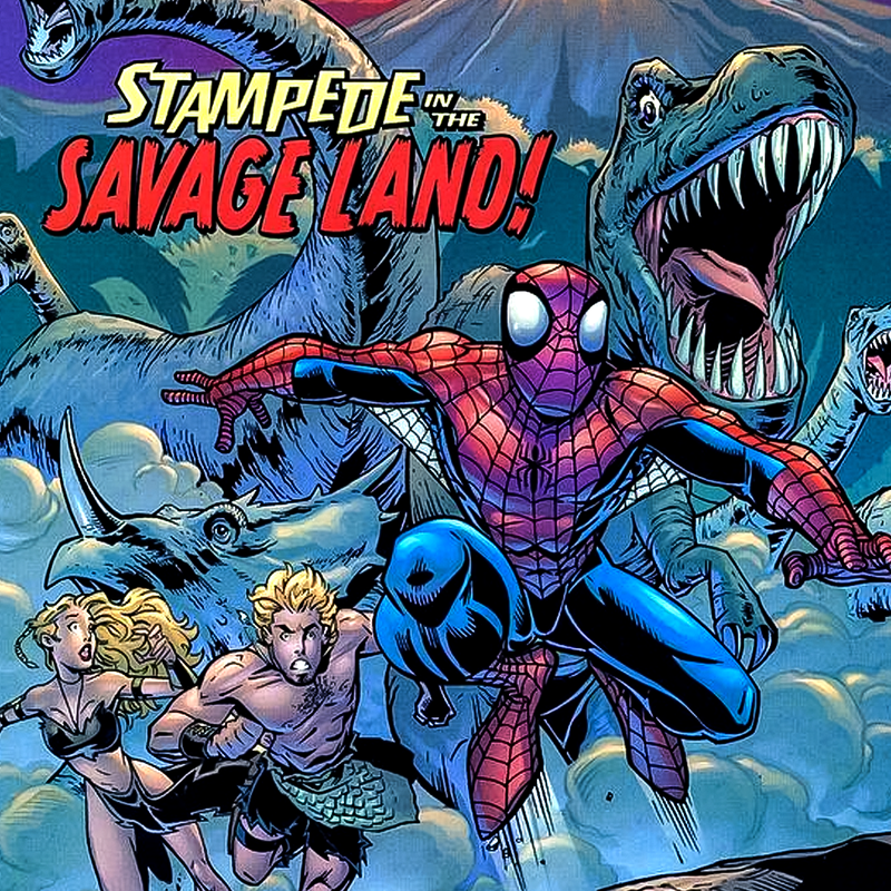 Spider-Man Savage Land comic cover