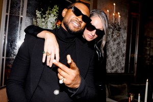 Usher and Jenna Lyons