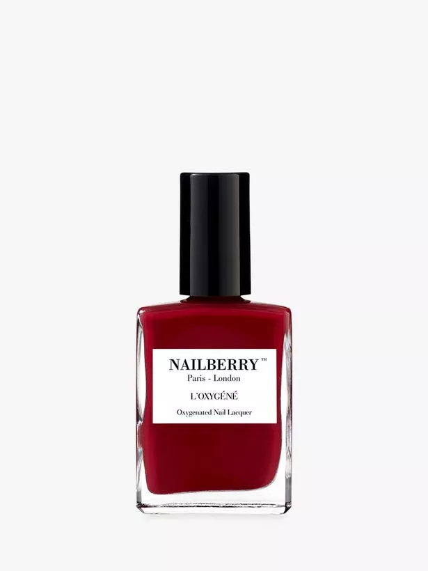Nailberry's L'Oxygéné Oxygenated Nail Lacquer in shade Le Temps Des Cerises
