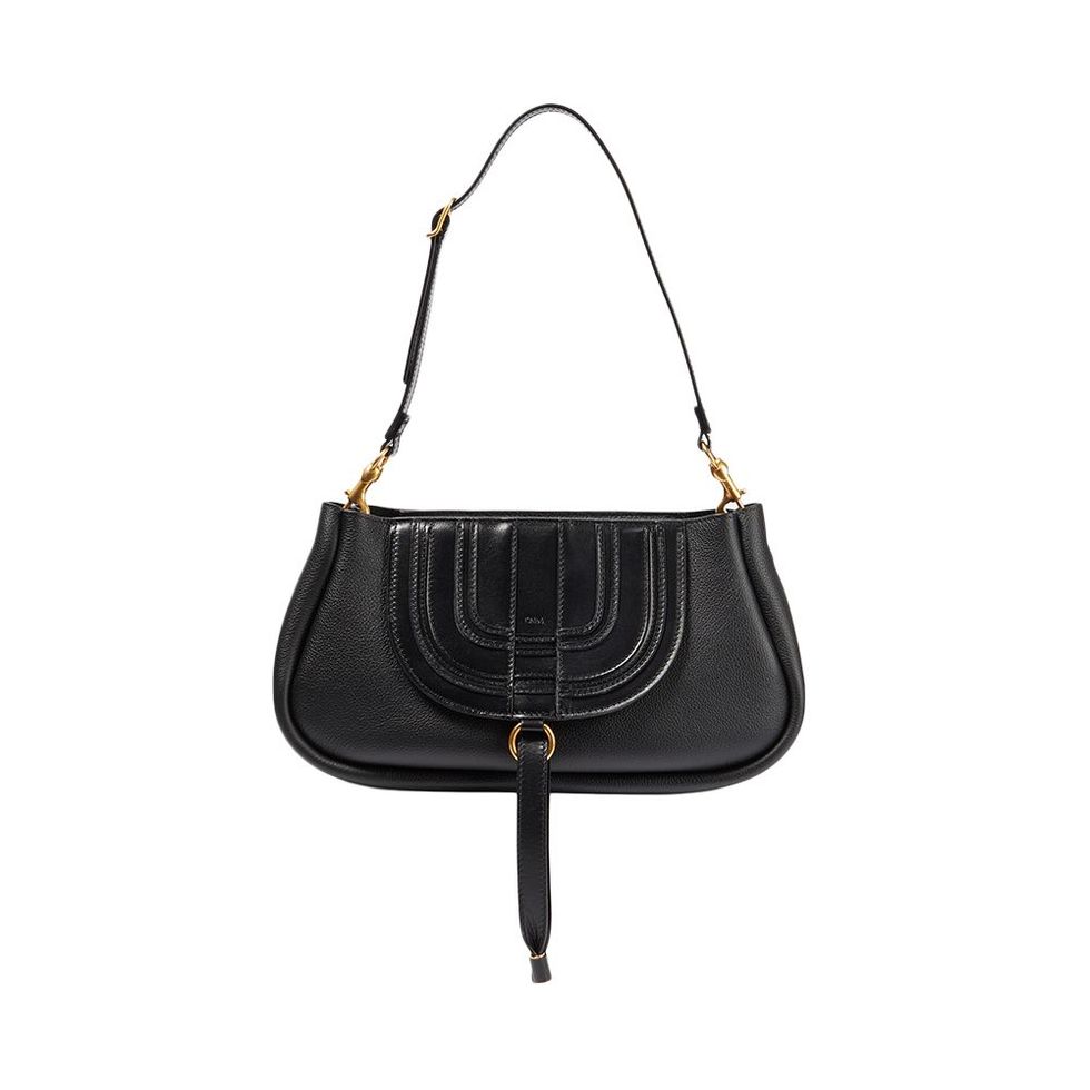 Crazy Marcie Small Leather Shoulder Bag