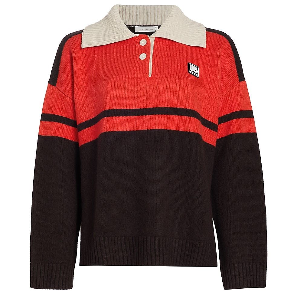 Calm Wool Polo Sweater