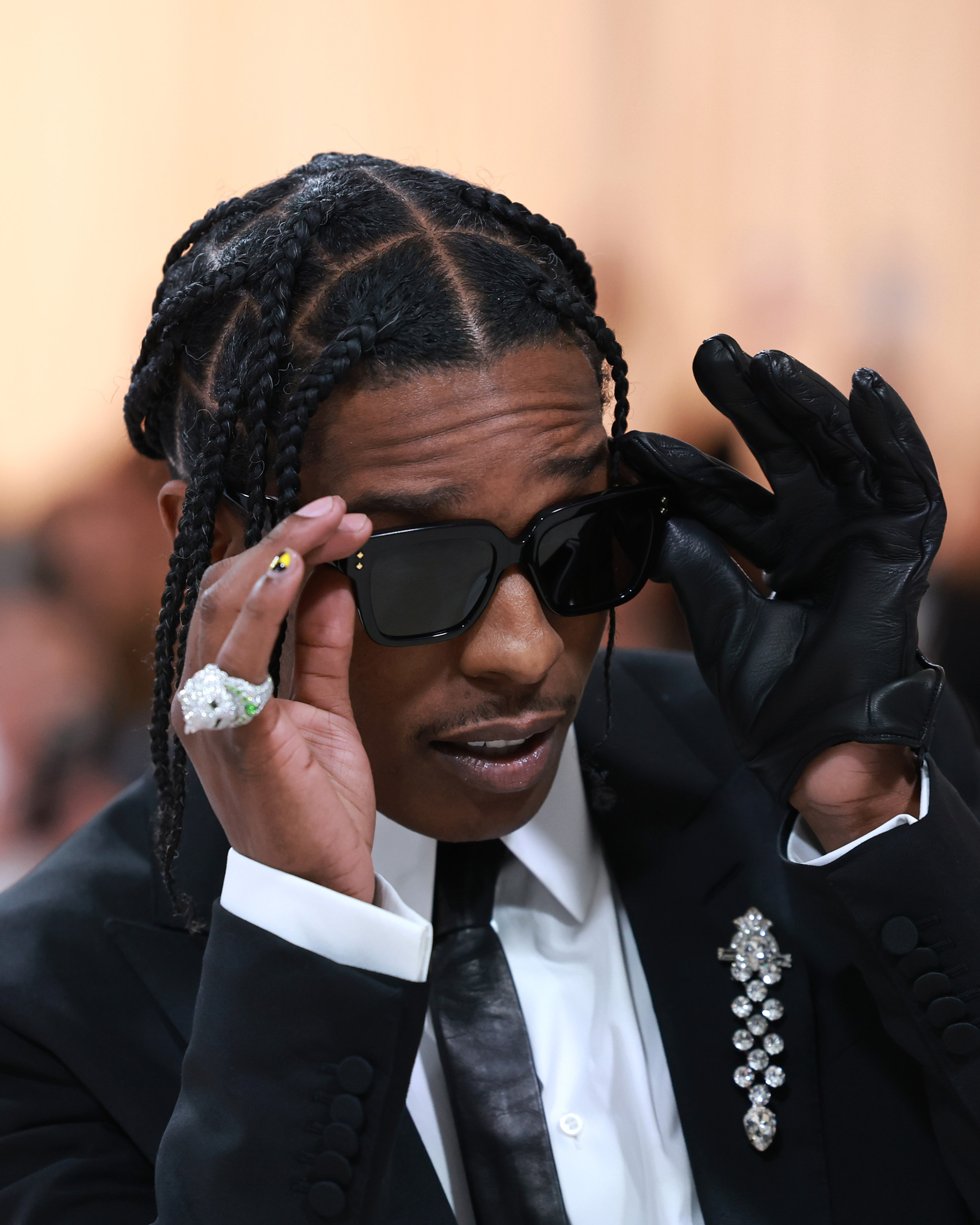 A$AP Rocky attends The 2023 Met Gala Celebrating 