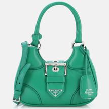 Prada Moon Padded Nappa-Leather Mini Bag