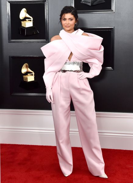 Image: Kylie Jenner at the 2019 Grammys.