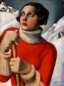 Tamara de Lempicka, Saint-Moritz, 1929, Musée de Beaux-Arts d'Orléans