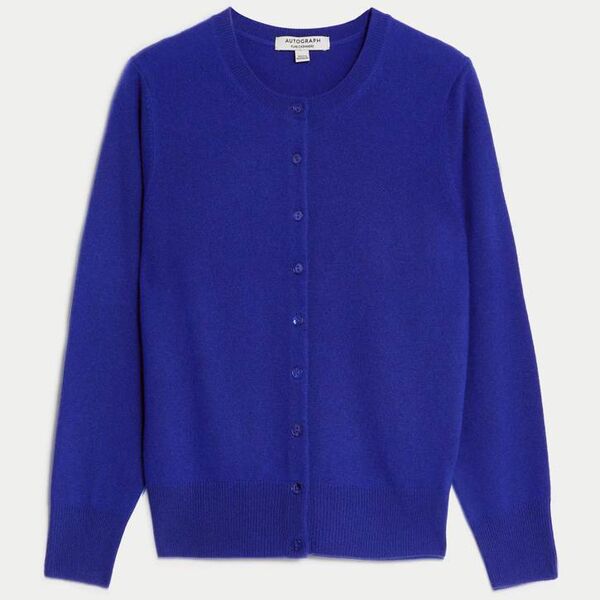 Autograph Pure Cashmere Crew Neck Cardigan, M&S, €129
