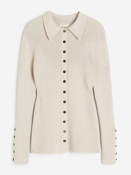 Rib knit cardigan, H&M, €54.99