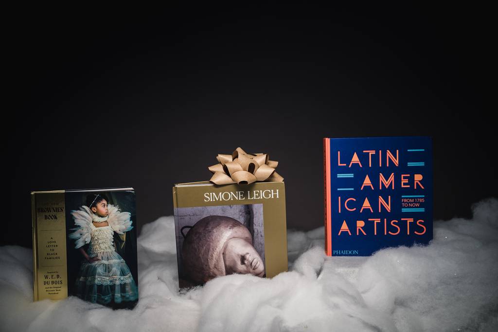 Three great artful gifts: “The New Brownies’ Book,” an update of a W.E.B. Du Bois classic for kids; the first major retrospective of Chicago artist Simone Leigh; and the latest Phaidon art survey “Latin American Artists.”
