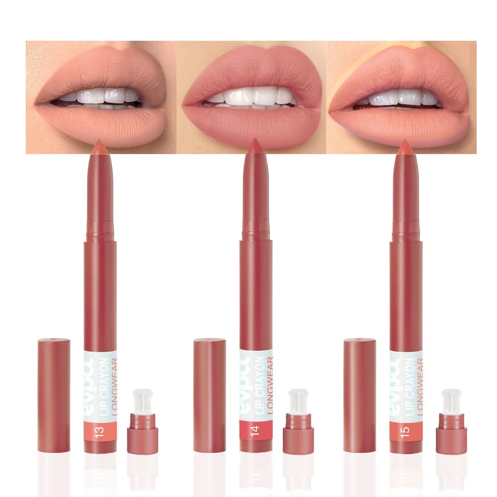 SUAKE Waterproof Matte Lip Crayon Set