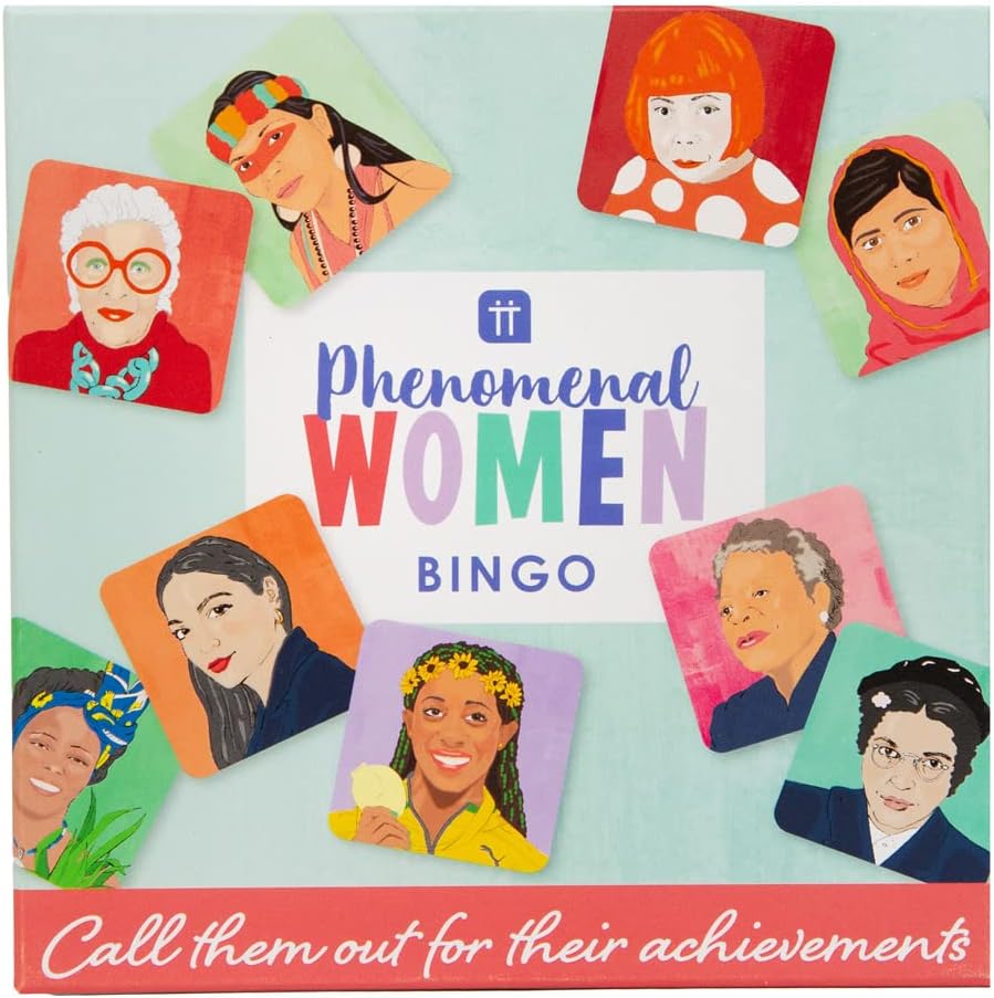 Phenomenal women bingo game - Educational and inspirational