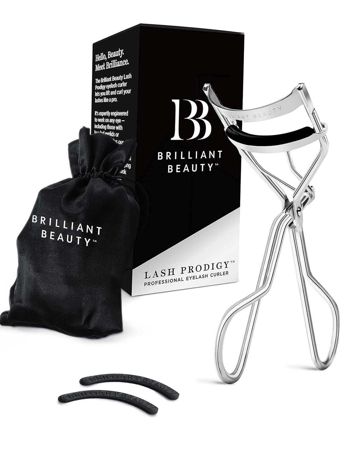 Brilliant Beauty Eyelash Curler with Satin Bag