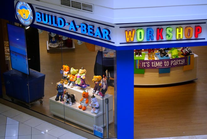 Build-A-Bear is now located in the lower level next to the foodcourt in Kenwood Towne Centre, Wednesday, Oct. 26, 2023. Build-A-Bear first opened in October 1997 in St. Louis, Montana.