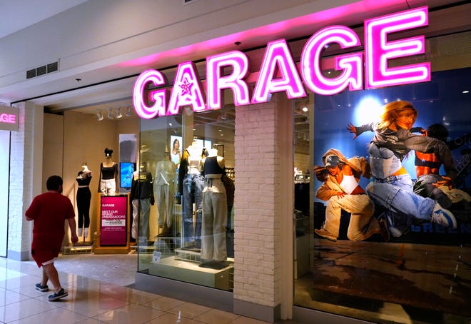 Garage is located near Dillard’s in Kenwood Towne Centre, Wednesday, Oct. 26, 2023. The clothing brand is for young women. “Our mission is to empower each other to be confident, authentic and unapologetic in our own style.”