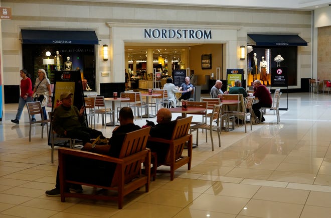 Nordstrom is one of the anchors in Kenwood Towne Centre, Wednesday, Oct. 26, 2023. They replaced Parisian in 2009. The two level store has 140,000 square feet.