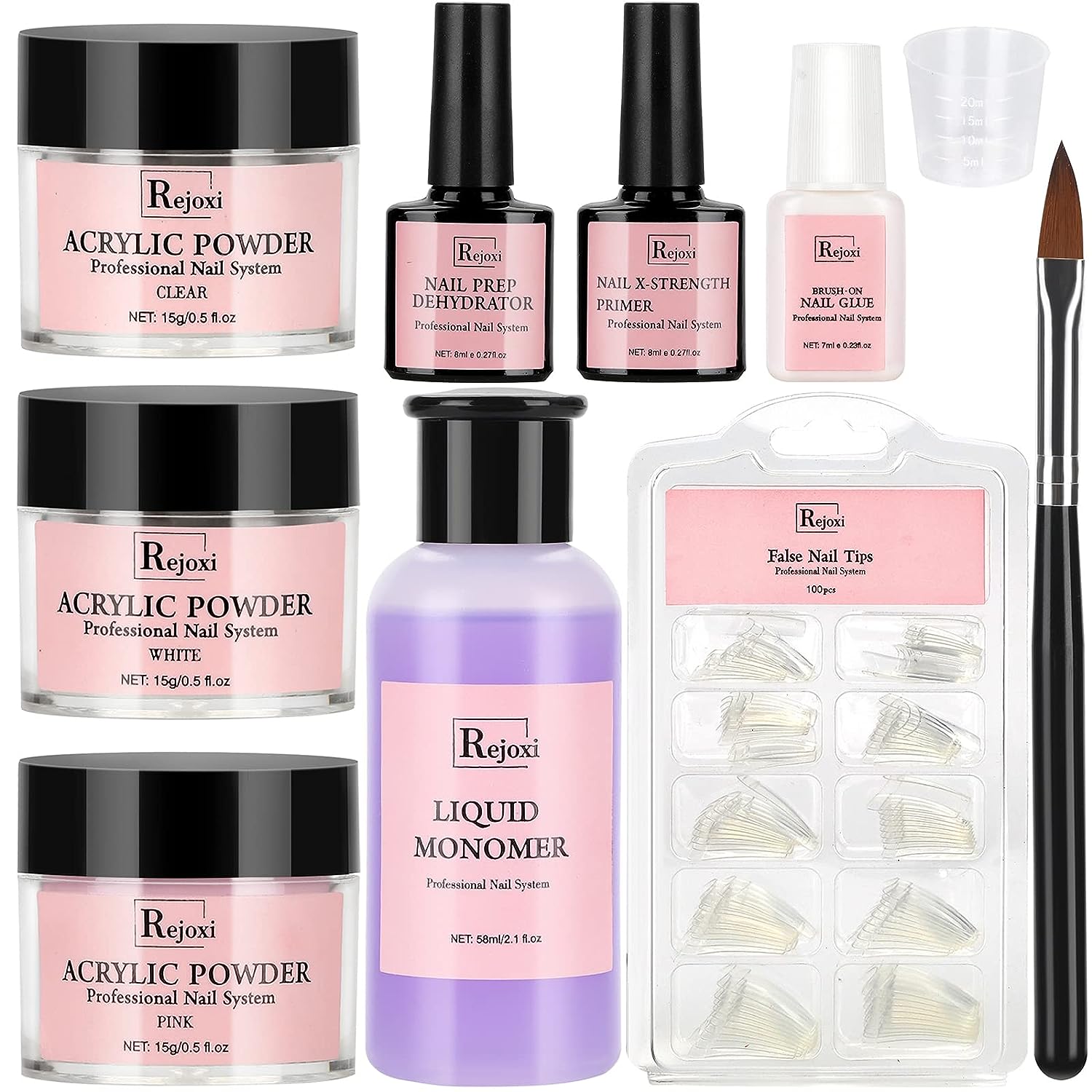 Rejoxi Acrylic Nail Kit with Everything