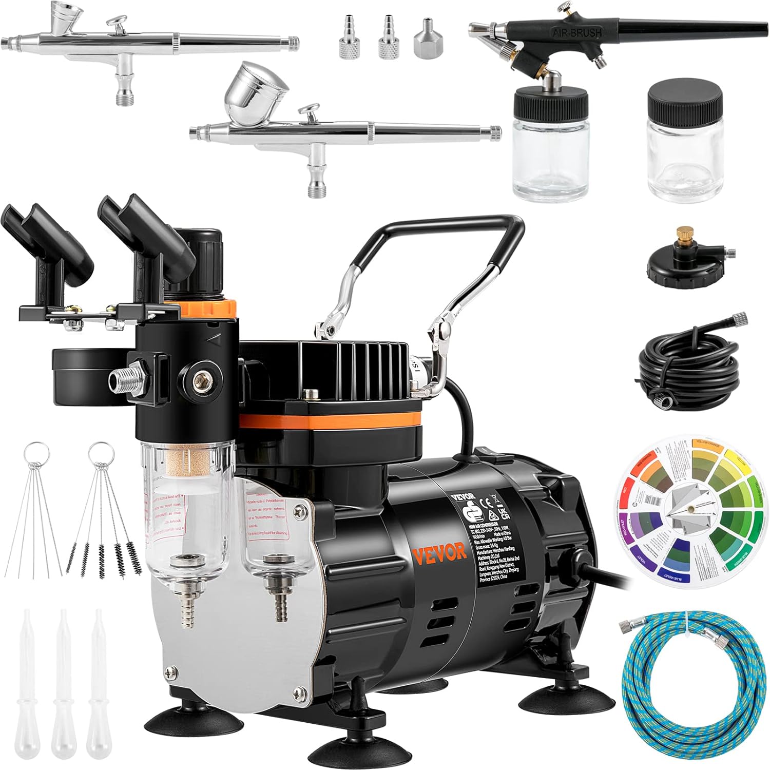 VEVOR Airbrush Kit Professional Set with Compressor