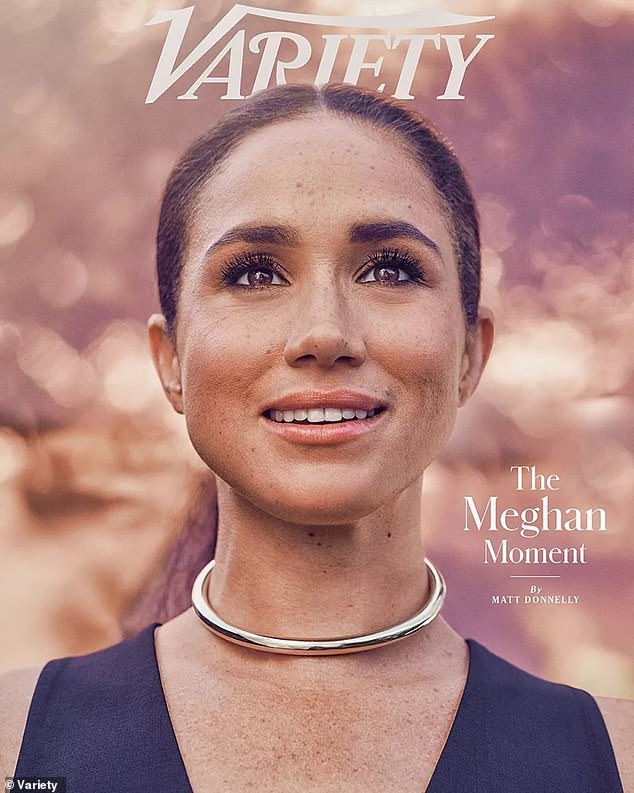 Meghan was a Variety cover star last year, but was unable to attend the gala in 2022 due to the Queen's death