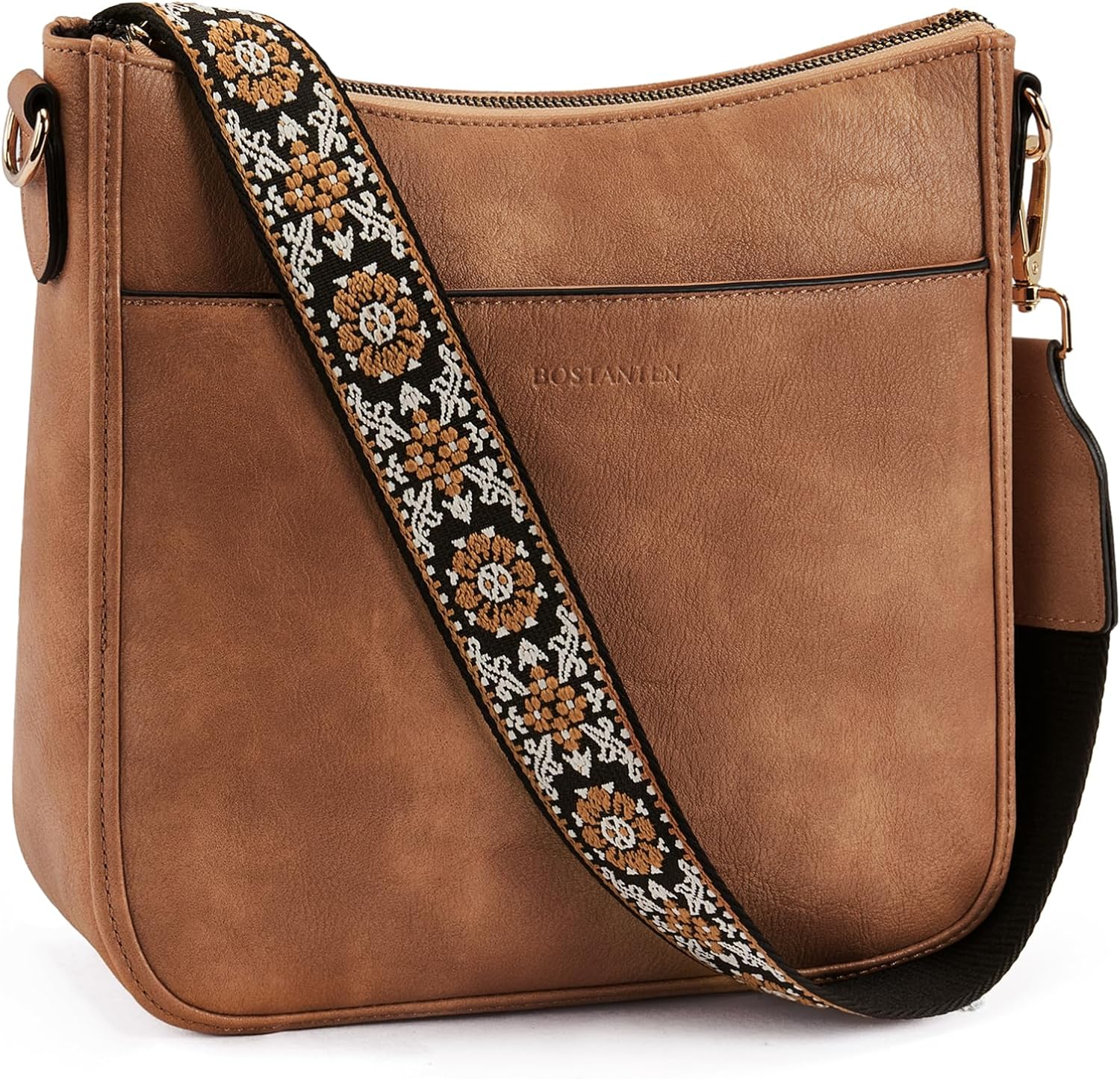 BOSTANTEN Crossbody Bags for Women A01-brown