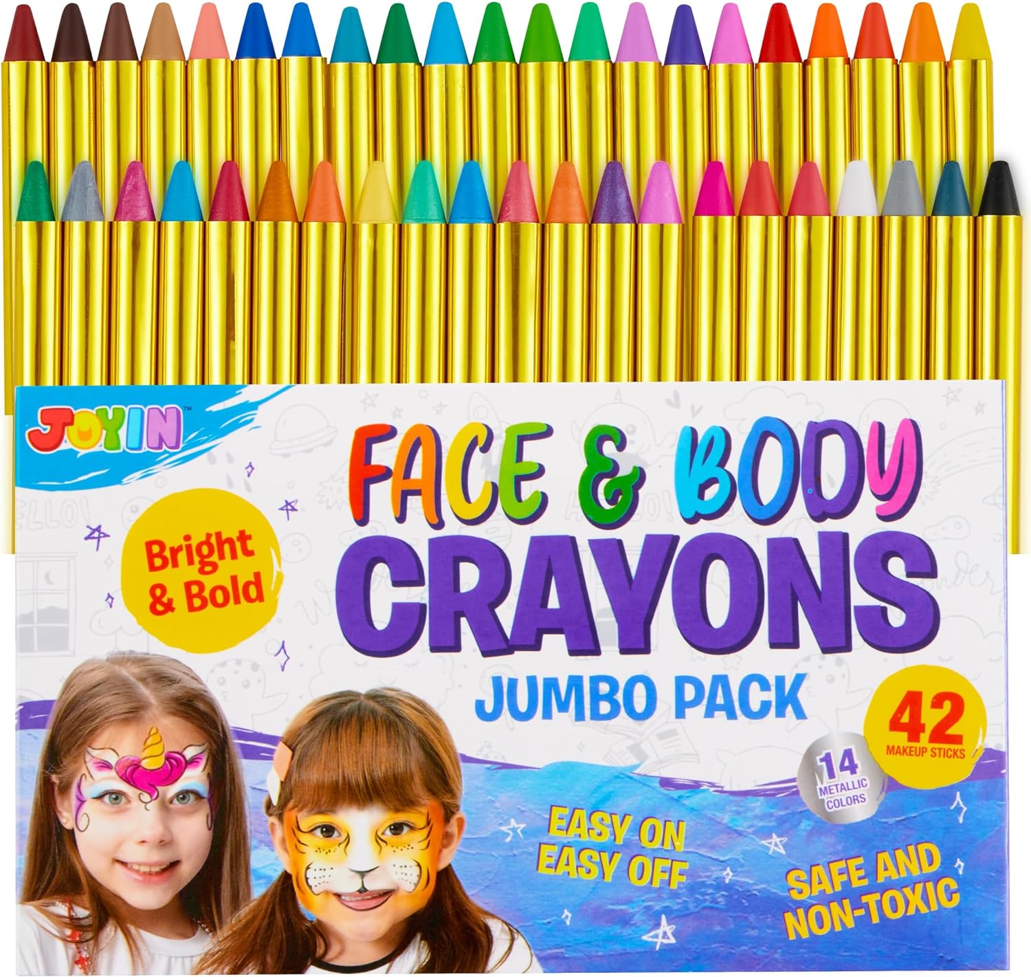 JOYIN Face and Body Paint Crayons