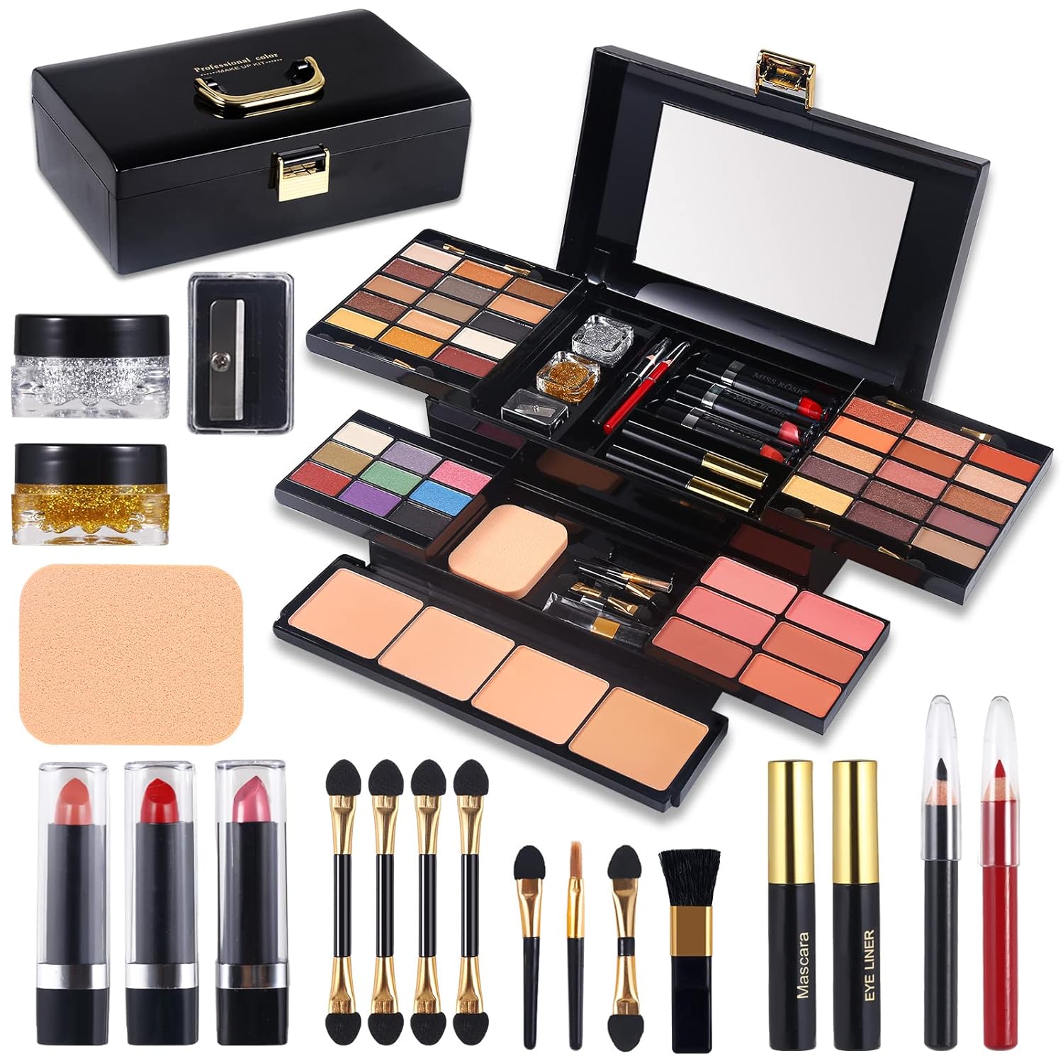 MORNECA Makeup Kit 58 Colors All-in-One