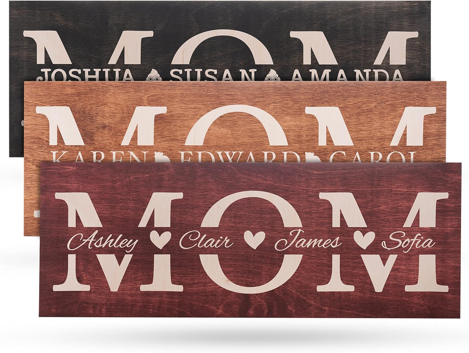 Personalized mom sign for Mother's Day 