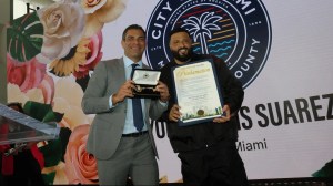 Mayor of Miami Francis X. Suarez and DJ Khaled