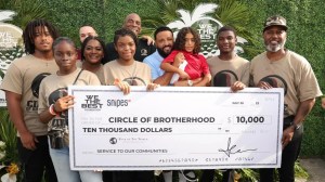 DJ Khaled, Asahd Tuck Khaled, and Circle of Brotherhood members