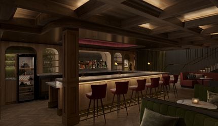 Ginger's is a cocktail lounge in a basement in downtown Dallas. It's expected to open Dec....