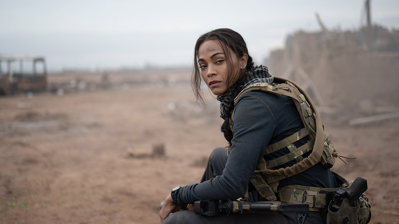 Zoe Saldana as Joe in Special Ops: Lioness