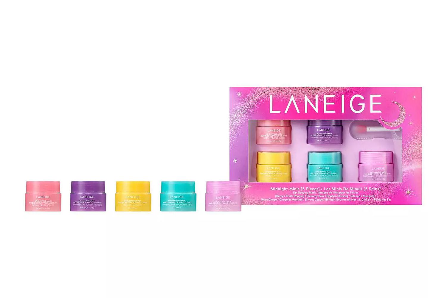 Kohl's Laneige Midnight Minis Lip Sleeping Mask Set