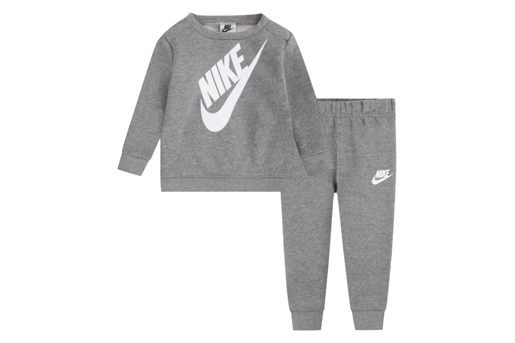 Nike Jumbo Futura Logo Crewneck Sweatshirt & Joggers Set