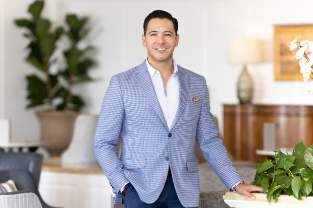 Armando Campos is the new hotel manager at Montage Laguna Beach. He previously was senior vice president of hotel operations at Fontainebleau Miami Beach. (Photo courtesy of Montage Laguna Beach)