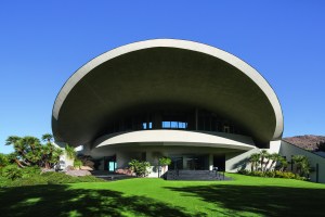 Bob Hope residence, designed by John Lautner.  2466 Southridge Dr, Palm Springts, CA  92264.  Photographed for Ann Eysenring, Partners Trust.