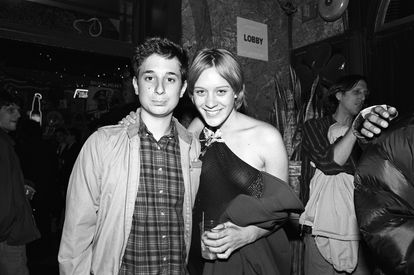 Chloë Sevigny and Harmony Korine, in New York City, 1996.