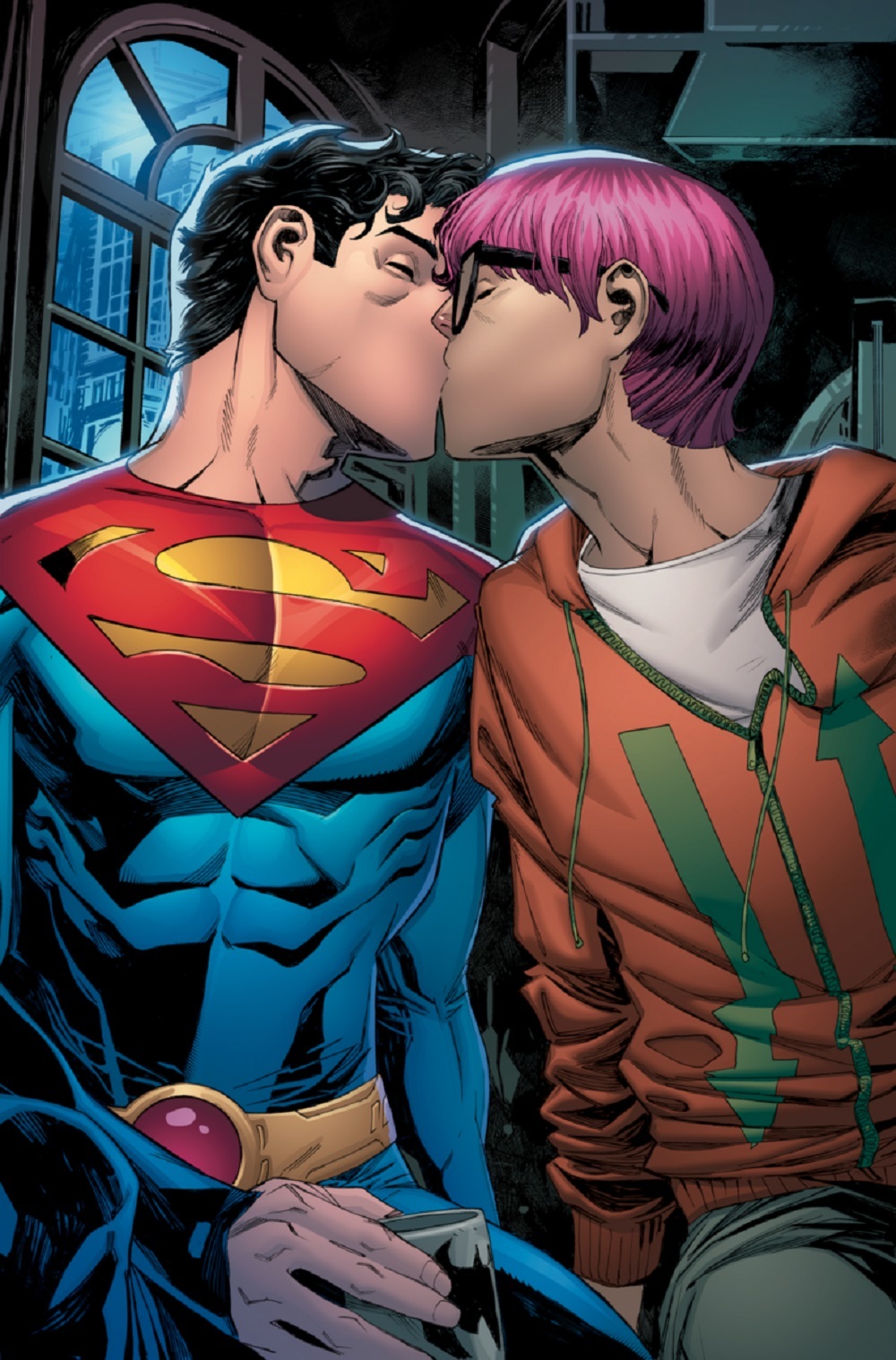 In a 2021 storyline, new Superman - the son of the original - came out as bisexual