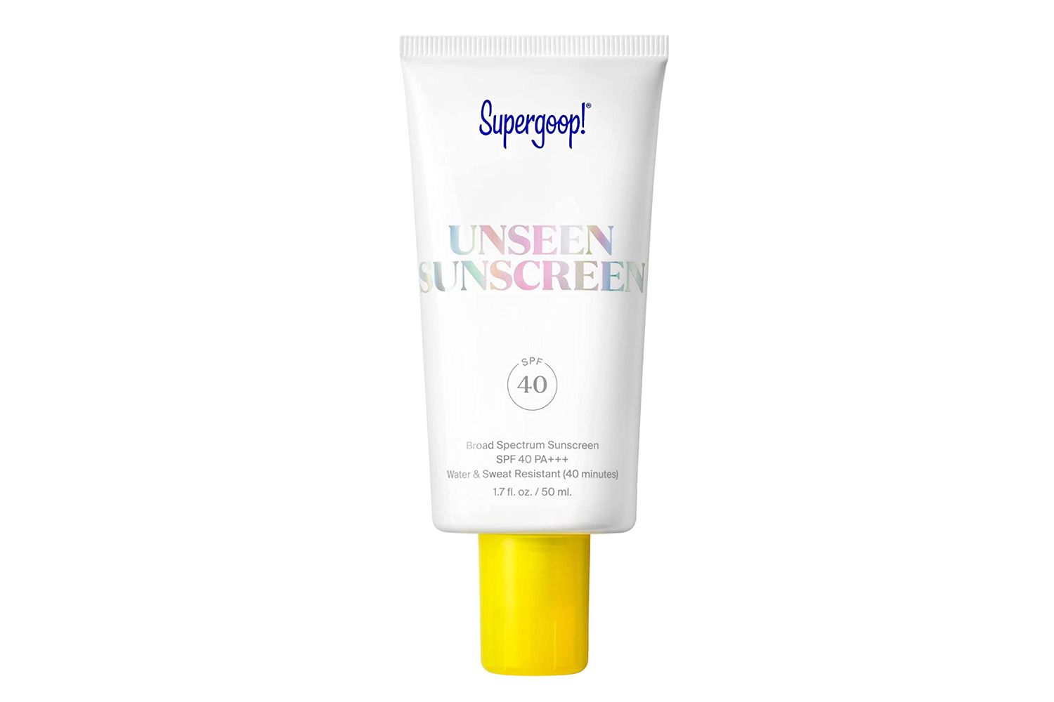 Amazon Supergoop! Unseen Sunscreen SPF 40